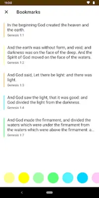 Bible android App screenshot 4