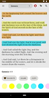 Bible android App screenshot 6