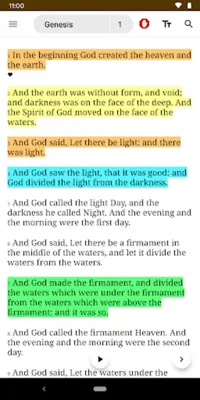 Bible android App screenshot 7